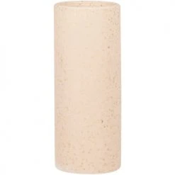 Maisons Du Monde Vases Vase En Grès Rose Et Doré H20