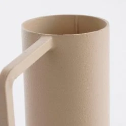 Mica Decorations Vases Vase En Métal Beige H25 -Vases Soldes vase en metal beige h25 3
