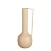 Mica Decorations Vases Vase En Métal Brun Clair H30 -Vases Soldes vase en metal brun clair h30 1
