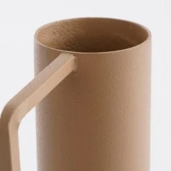 Mica Decorations Vases Vase En Métal Brun Clair H30 -Vases Soldes vase en metal brun clair h30 4