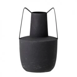 Bloomingville Vases Vase En Métal Noir H20 Cm