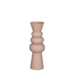 Mica Decorations Vases Vase En Métal Blanc Cassé H29.5 -Vases Soldes vase en metal rose h29 5 6