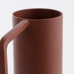 Mica Decorations Vases Vase En Métal Rouille H25 -Vases Soldes vase en metal rouille h25 3