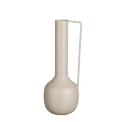 Mica Decorations Vases Vase En Métal Taupe H30 -Vases Soldes vase en metal taupe h30 4