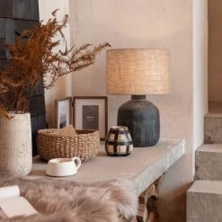 Maisons Du Monde Vases Vase En Porcelaine Beige Et Noir H13 -Vases Soldes vase en porcelaine beige et noir h13 1000 10 18 226994 2