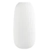 Maisons Du Monde Vases Vase En Porcelaine Striée Blanche H25 -Vases Soldes vase en porcelaine striee blanche h25 1000 11 34 194661 1