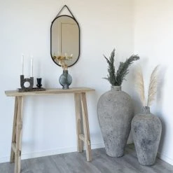 House Nordic Vases Vase En Terre Cuite 60x32cm Brun -Vases Soldes vase en terre cuite 60x32cm brun 5