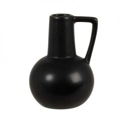 Maisons Du Monde Vases Vase En Terre Cuite Noir H12