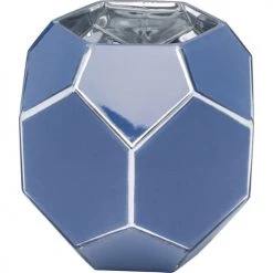 Kare Design Vases Vase En Verre Bleu Et Doré H17 -Vases Soldes vase en verre bleu et dore h17 2