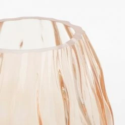 Mica Decorations Vases Vase En Verre Crème H32 -Vases Soldes vase en verre creme h32 3