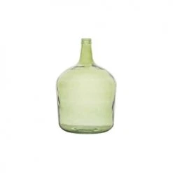 Naturalys Vases Vase En Verre Dame Jeanne 12 Litres Vert
