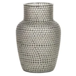 Vases Soldes 37 Woood Vases Vase En Verre De Mosaique Noir