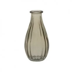 Maisons Du Monde Vases Vase En Verre Fumé H14 - Lot De 2