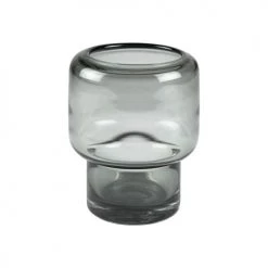 Villa Collection Vases Vase En Verre Gris