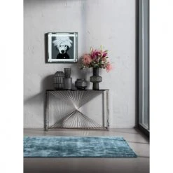 Kare Design Vases Vase En Verre Gris Clair Mat Et Noir Brillant H41 -Vases Soldes vase en verre gris clair mat et noir brillant h41 1