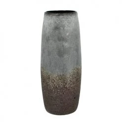 Now’s Home Vases Vase En Verre Gris Et Taupe