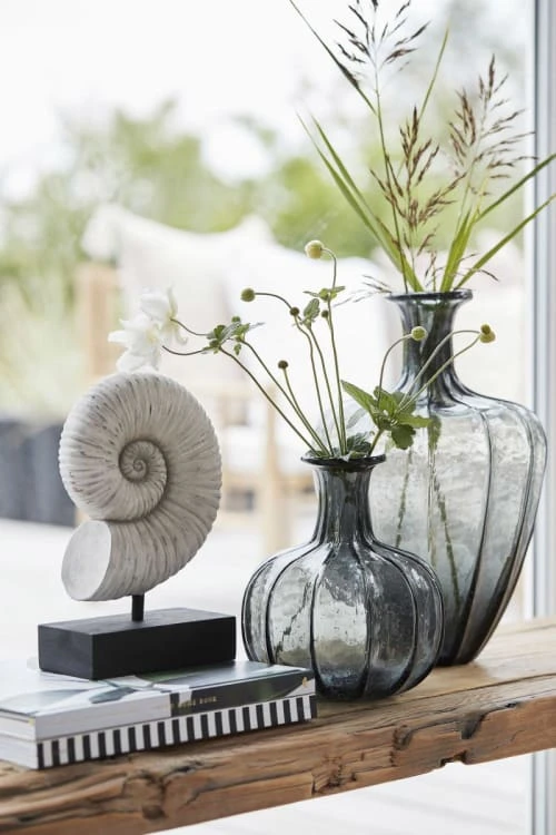 Lene Bjerre Vases Vase En Verre Gris H21 4 Lene Bjerre Vases Vase En Verre Gris H21 – Image 2