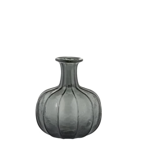 Lene Bjerre Vases Vase En Verre Gris H21 3 Lene Bjerre Vases Vase En Verre Gris H21