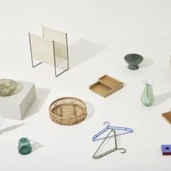 Hubsch Vases Vase En Verre Multicolore H30 -Vases Soldes vase en verre multicolore h30 3