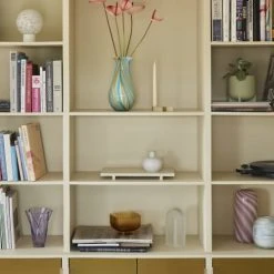 Hubsch Vases Vase En Verre Multicolore H30 -Vases Soldes vase en verre multicolore h30 4