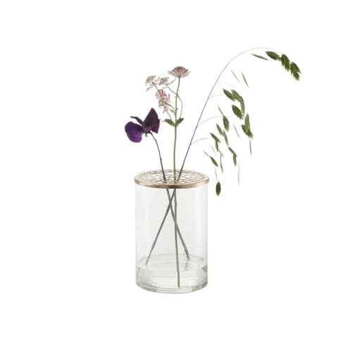 Villa Collection Vases Vase En Verre Or 4 Villa Collection Vases Vase En Verre Or – Image 2
