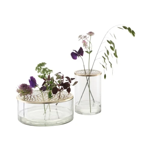 Villa Collection Vases Vase En Verre Or 5 Villa Collection Vases Vase En Verre Or – Image 3