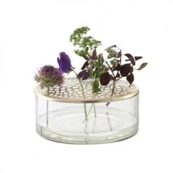 Villa Collection Vases Vase En Verre Or -Vases Soldes vase en verre or 7