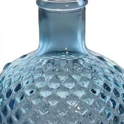 Sensei Maison Vases Vase En Verre Recyclé Bleu Jean's 22 Cm -Vases Soldes vase en verre recycle bleu jean s 22 cm 1