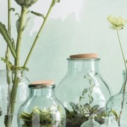 Mica Decorations Vases Vase En Verre Recyclé H25 -Vases Soldes vase en verre recycle h25 1