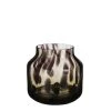 Mica Decorations Vases Vase En Verre Recyclé Marron H19 -Vases Soldes vase en verre recycle marron h19