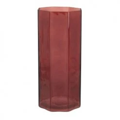 Maisons Du Monde Vases Vase En Verre Rose H23