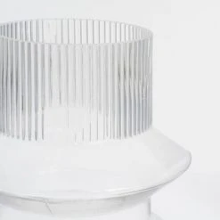 Mica Decorations Vases Vase En Verre Transparent H30 -Vases Soldes vase en verre transparent h30 2