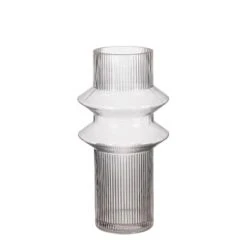 Mica Decorations Vases Vase En Verre Transparent H30 -Vases Soldes vase en verre transparent h30 4