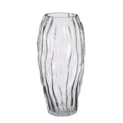 Mica Decorations Vases Vase En Verre Transparent H32 -Vases Soldes vase en verre transparent h32 5