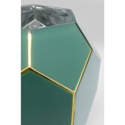 Kare Design Vases Vase En Verre Vert Et Doré H22 -Vases Soldes vase en verre vert et dore h22 1