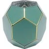 Kare Design Vases Vase En Verre Vert Et Doré H22 -Vases Soldes vase en verre vert et dore h22