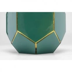 Kare Design Vases Vase En Verre Vert Et Doré H22 -Vases Soldes vase en verre vert et dore h22 4