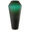 LANADECO Vases Vase En Verre Vert H43cm -Vases Soldes vase en verre vert h43cm