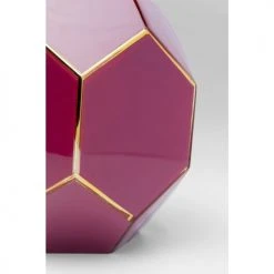 Kare Design Vases Vase En Verre Violet Et Doré H22 -Vases Soldes vase en verre violet et dore h22 2