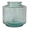 Maison Tilleul Vases Vase Façon Bonbonnière Facetté Transparent -Vases Soldes vase facon bonbonniere facette transparent