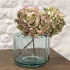 Maison Tilleul Vases Vase Façon Bonbonnière Facetté Transparent -Vases Soldes vase facon bonbonniere facette transparent 2