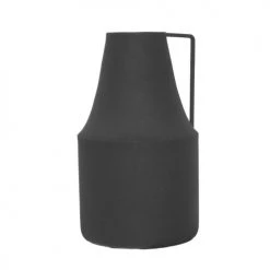 Passage Vernet Vases Vase Façon Pot à Lait En Métal Noir