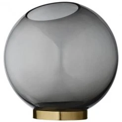 AYTM Vases Vase Globe Verre Et Laiton Large D21cm -Vases Soldes vase globe verre et laiton large d21cm 14