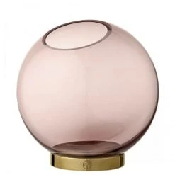 AYTM Vases Vase Globe Verre Et Laiton Medium D16cm -Vases Soldes vase globe verre et laiton medium d16cm 11