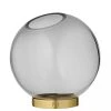 AYTM Vases Vase Globe Verre Et Laiton Medium D16cm 2 AYTM Vases Vase Globe Verre Et Laiton Medium D16cm -Vases Soldes vase globe verre et laiton medium d16cm 4
