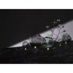 AYTM Vases Vase Globe Verre Et Laiton Mini D10cm -Vases Soldes vase globe verre et laiton mini d10cm 14