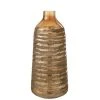 LANADECO Vases Vase Haut Rond Verre Marron H47cm -Vases Soldes vase haut rond verre marron h47cm
