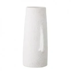 Bloomingville Vases Vase Héléna Terracotta Blanc H40 Cm -Vases Soldes vase helena terracotta blanc h40 cm 3