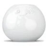 Tassen Vases Vase Humeur Amusé En Porcelaine Blanche D19cm -Vases Soldes vase humeur amuse en porcelaine blanche d19cm