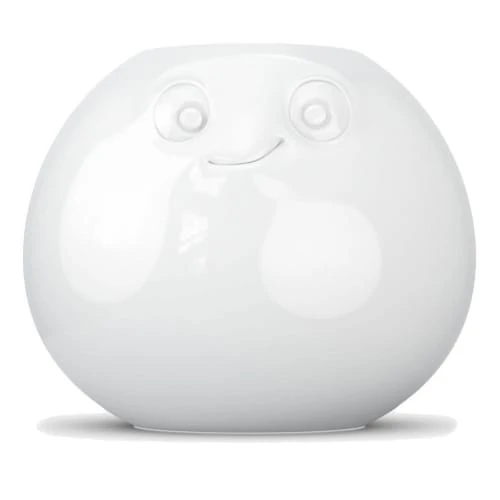 Tassen Vases Vase Humeur Amusé En Porcelaine Blanche D19cm 3 Tassen Vases Vase Humeur Amusé En Porcelaine Blanche D19cm